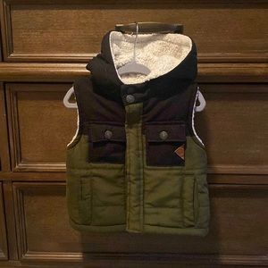 Sherpa lined vest. 18 month